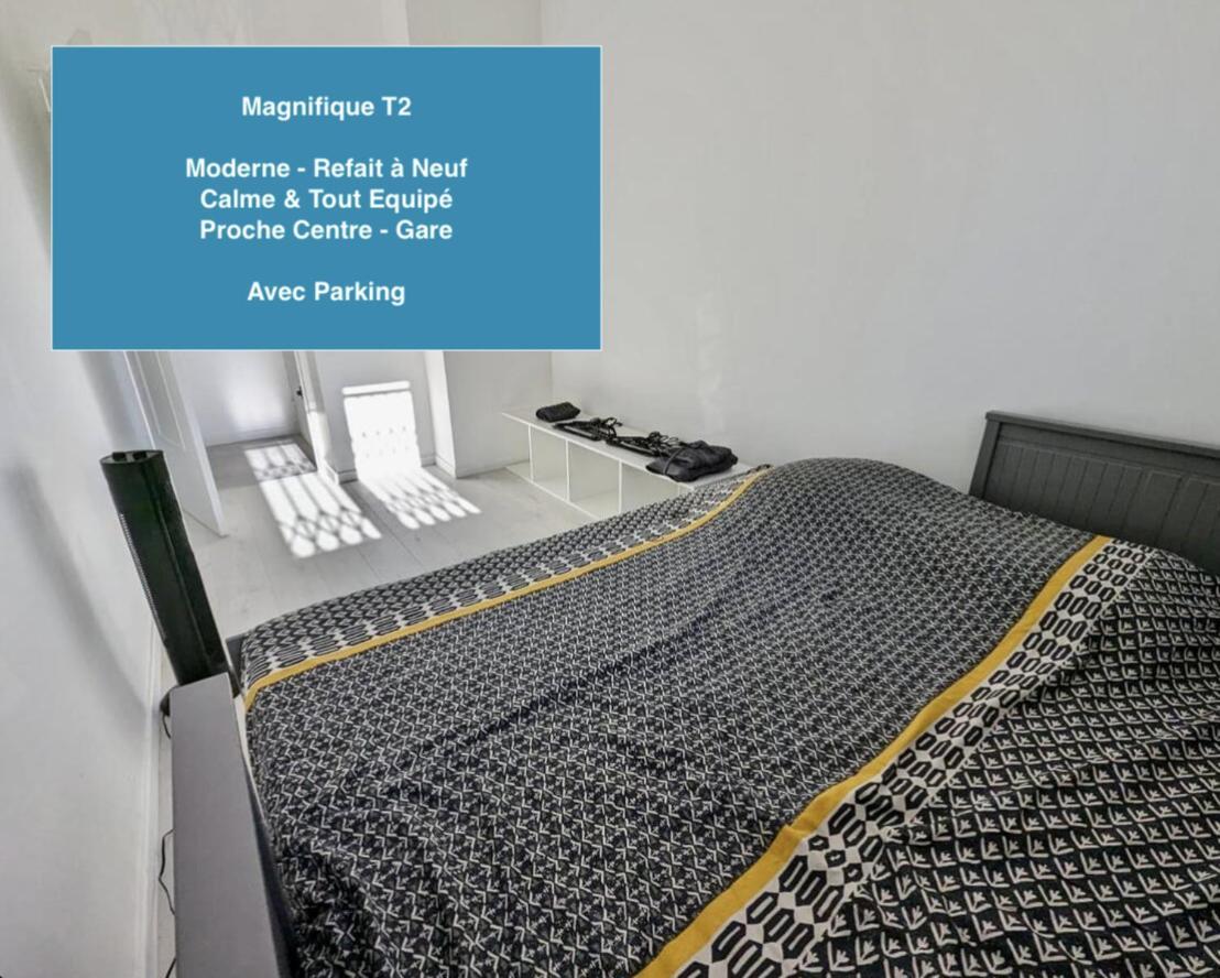 Magnifique T2 Refait A Neuf - Calme & Tout Equipe Avec Parking Гренобль Экстерьер фото